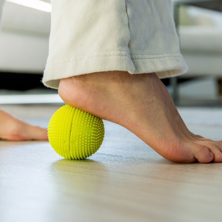 미국 족부전문의가 만든 나보소 뉴로볼족저근막염 발바닥 마사지볼 어깨 근막 지압볼 그린