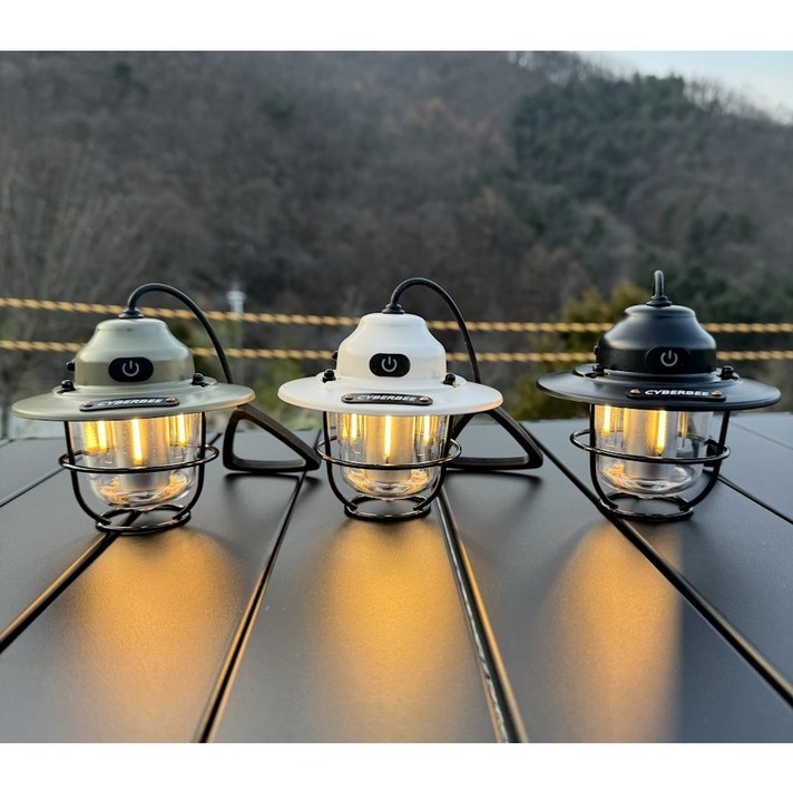 별별캠핑 미니 감성 랜턴 캠핑 차박 LED 조명 백패킹 등산 충전식 무드등 램프