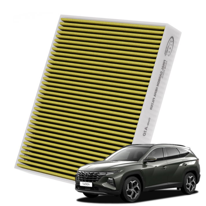 현대 투싼 자동차 에어컨 히터 필터 초미세먼지 차단 활성탄 필터