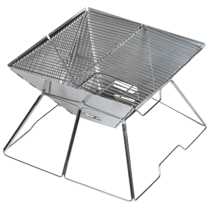 갑도리 접이식 사각 화로대  가방 세트 바베큐그릴, 1개