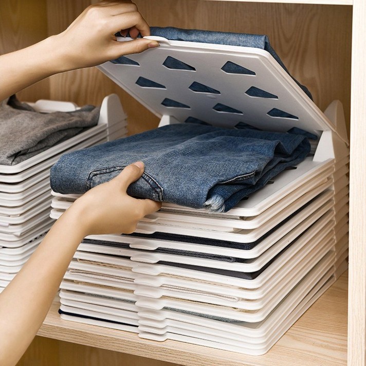 하스몰 차곡차곡 공간활용 구분 의류 옷 정리함