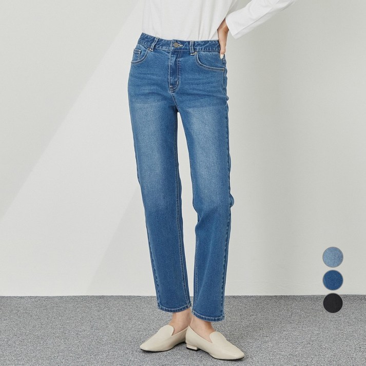 Afinar 스트레이트 슬림핏 데일리 데님 Afinar 스트레이트 슬림핏 데일리 데님