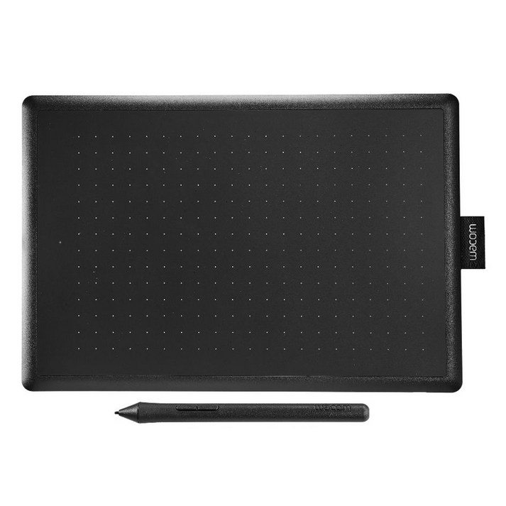 와콤 One By Wacom 중형 펜 타블렛 CTL672K0CX, CTL672K0CX, Black  Red