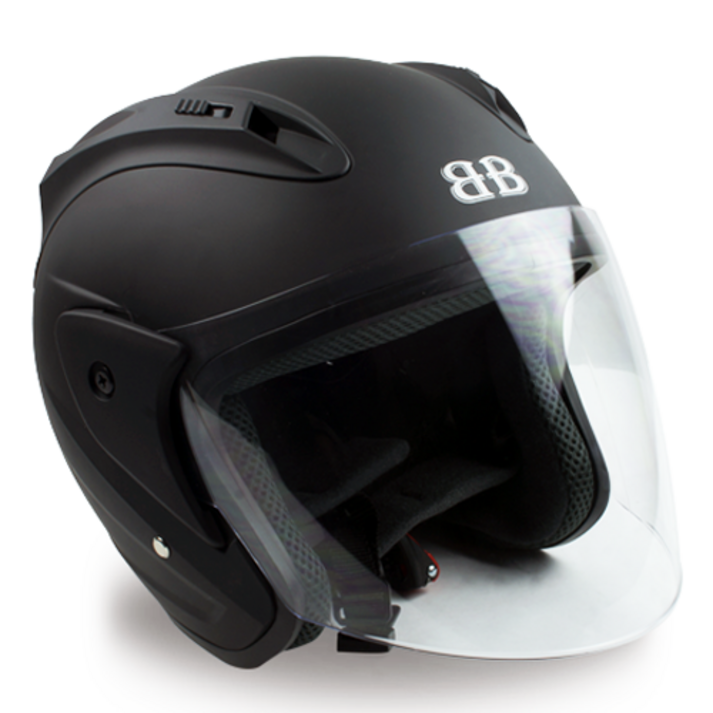 클래식오토바이 BANCY 오픈페이스 오토바이 헬멧 투명실드 Y-1