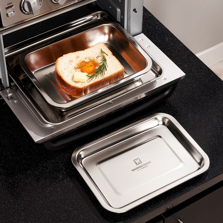 바겐슈타이거 연마제 없는 웨이브 오븐 스텐 사각트레이