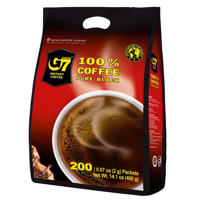 G7 퓨어블랙 원두커피믹스