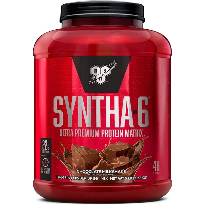 비에스엔 신타-6 프로틴 파우더 드링크 믹스 단백질 보충제 초콜릿 밀크셰이크, 2.27kg, 1개 20240417