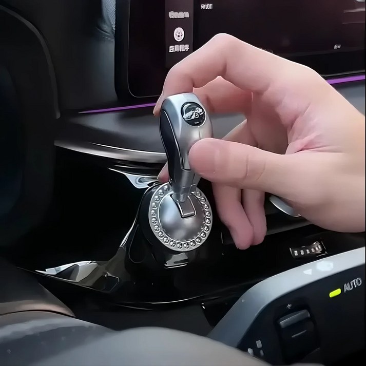 올니즈 자동차 원 클릭 시동 버튼 레버 자동차 푸시 버튼 조이스틱 엔진버턴 인테리어 장식, 블랙, 기타