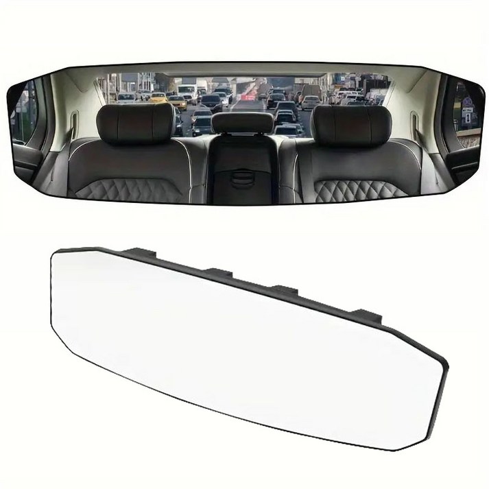 SEAMETAL 익스트림 곡면 룸미러 눈부심방지 백미러 와이드 룸미러, 1개, 30*9cm