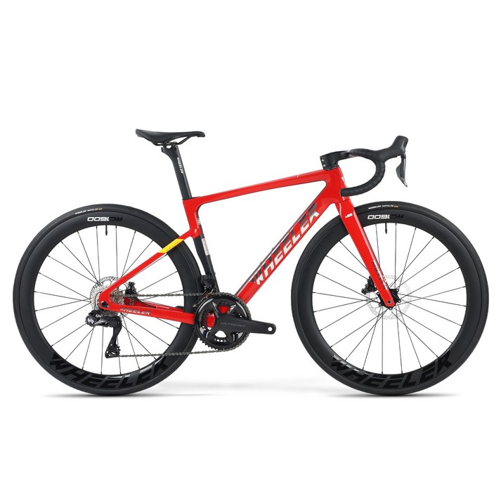 휠러 칠리 SLR 105 Di2 카본 로드자전거, 1개, 440cm, 이탈리안레드