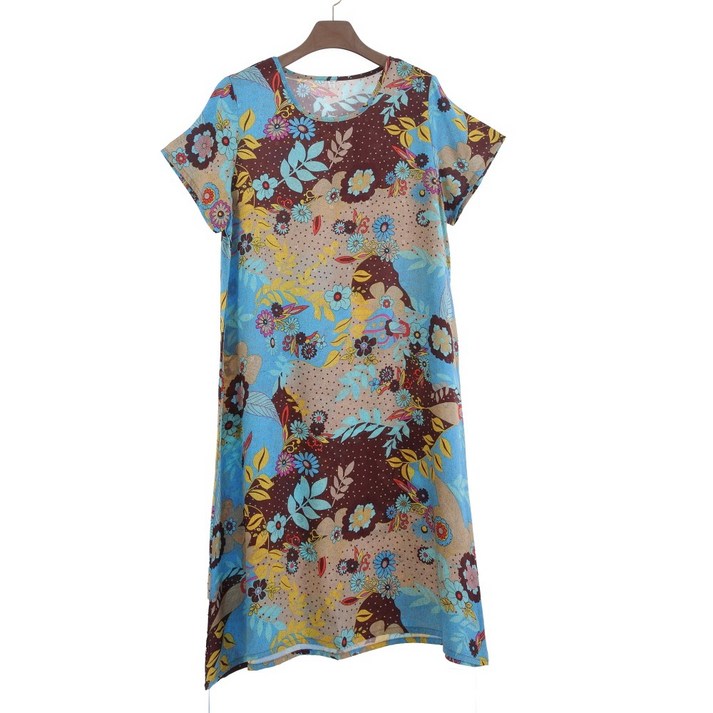 (인견총각) 국산 풍기인견 여성 시원한 원피스 1p