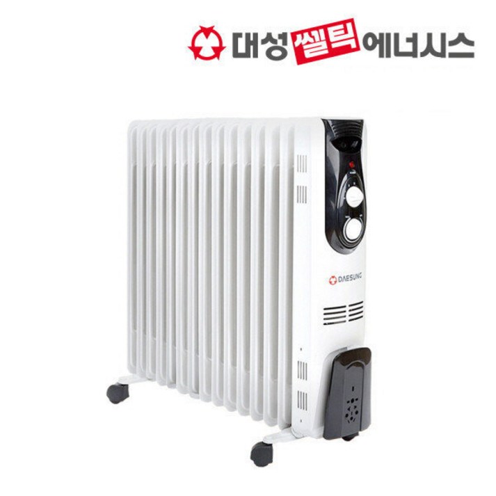 대성쎌틱 초절전 전기 라디에이터 15핀 (DSRA-15) 욕실난방 화장실히터 무소음난방기 자동전원차단
