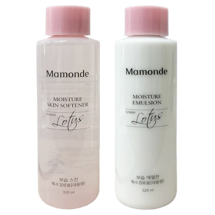 마몽드 모이스처 스킨 소프너 320ml + 모이스처 에멀젼 320ml 세트