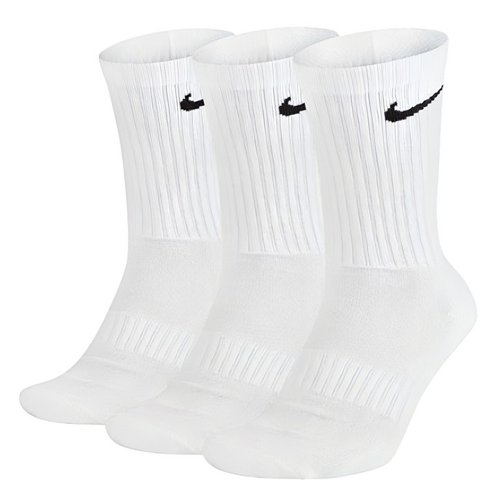 나이키 에브리데이 스우시 장목 양말 3족 SX7664100  웰던 양말 세트