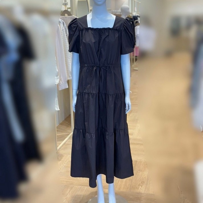 매장정품 플라스틱아일랜드 스퀘어넥 캉캉원피스 PR2WO001