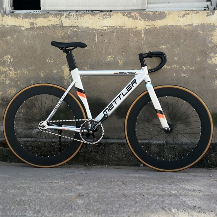 BMX 트위터 언노운 MTB 전동 하이브리드 ,픽시자전거 Mettler 고정 기어 알루미늄 합금 프레임 700c 48cm 52cm 맞춤형 휠 Fixie 핸들 바 스타일 옵션