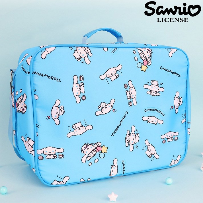 산리오 캐릭터 패턴 여행가방 마이멜로디 시나모롤 헬로키티 성인 여성 기내용 캐리어