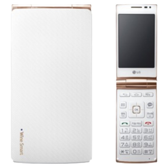 [배터리성능 좋은 LG스마트폴더폰 중고폰 공기계] SKT, KT, SK알뜰폰, KT알뜰폰 전용 폴더폰 중고폰 공기계 효도폰 학생폰 공부폰 사용중인 유심칩만 끼우시면 바로 통화가능함, 4GB, 화이트