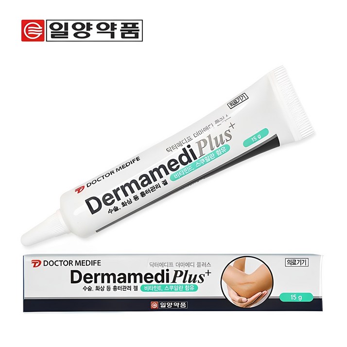 일양약품 더마메디 플러스 수술 화상 흉터 관리 연고 15g 일양약품 더마메디 플러스 수술 화상 흉터 관리 연고 15g