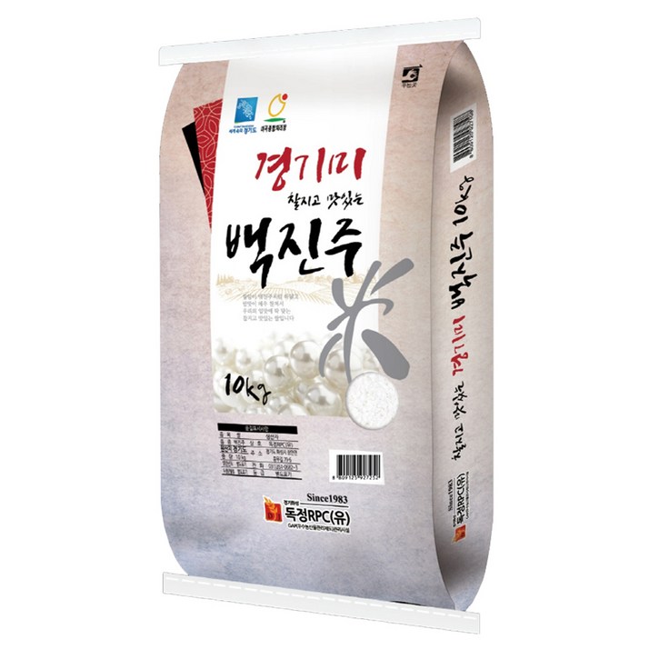 독정RPC 경기미 백진주 쌀 독정RPC 경기미 백진주 쌀