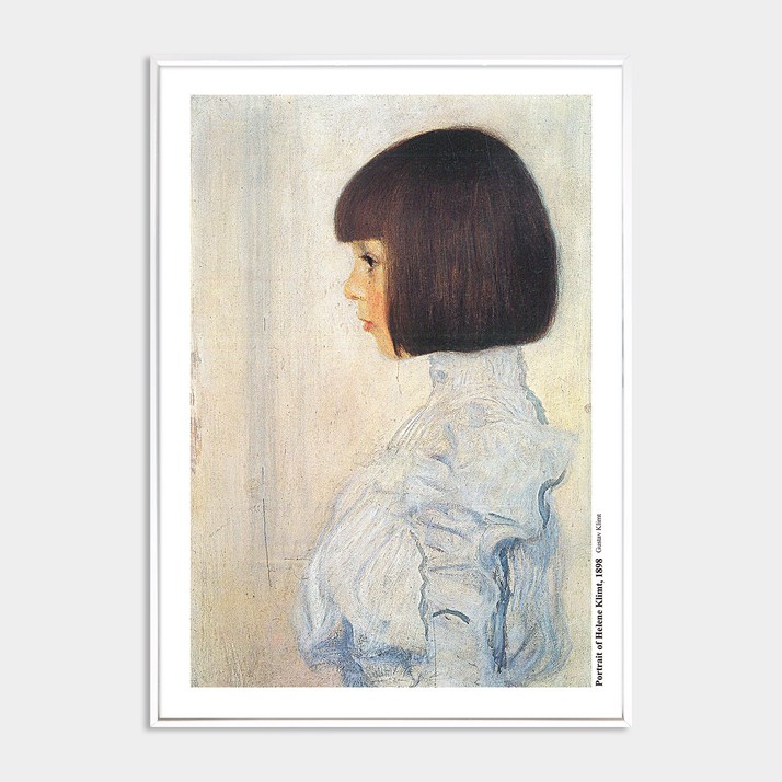 멜팅스튜디오 알루미늄 나의 사적인 그림 액자 세트 42번 클림트 헬레네 클림트의 초상화