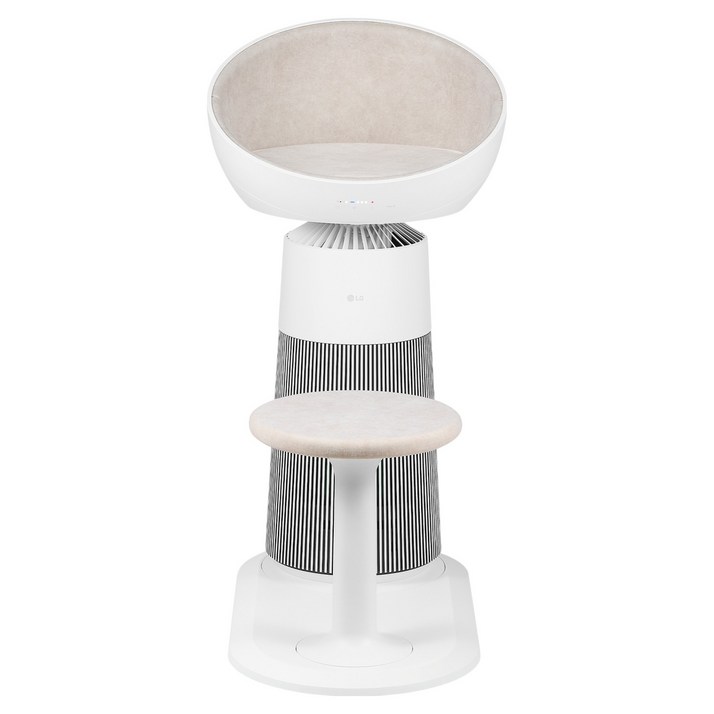 LG전자 퓨리케어 오브제컬렉션 에어로캣타워 공기청정기 AS065CWHA 19.8㎡ 방문설치