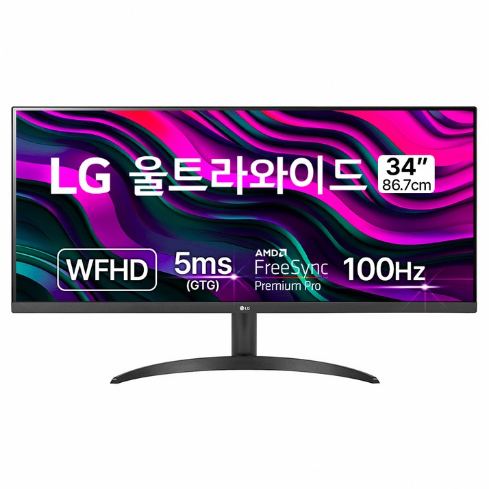 LG전자 WFHD 울트라와이드 모니터 방문설치 LG전자 WFHD 울트라와이드 모니터 방문설치