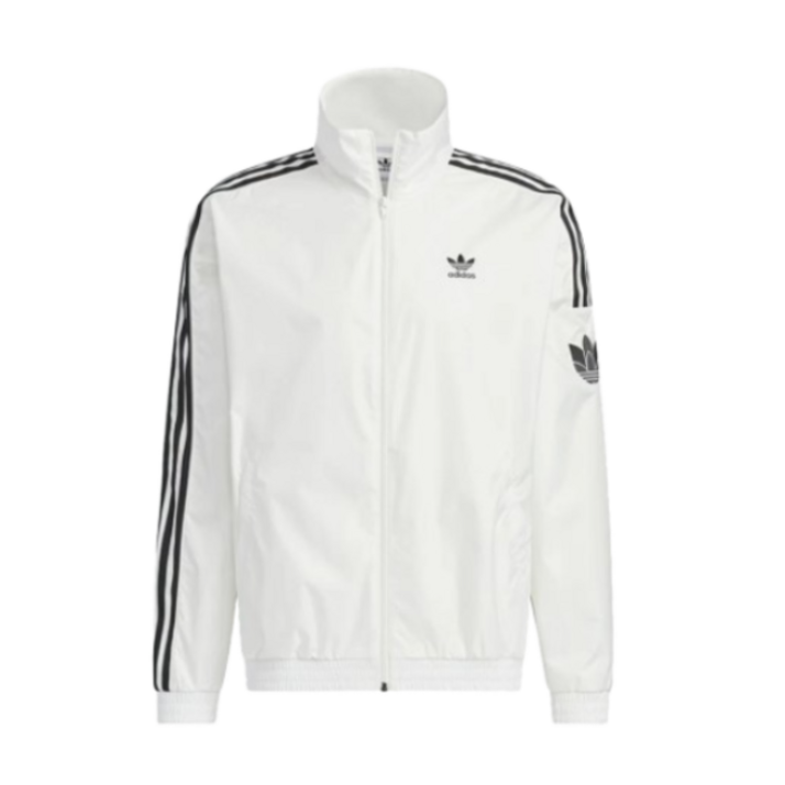 아디다스 오리지널 레트로 트레포일 바람막이 자켓 화이트 JI7535 5J0216109