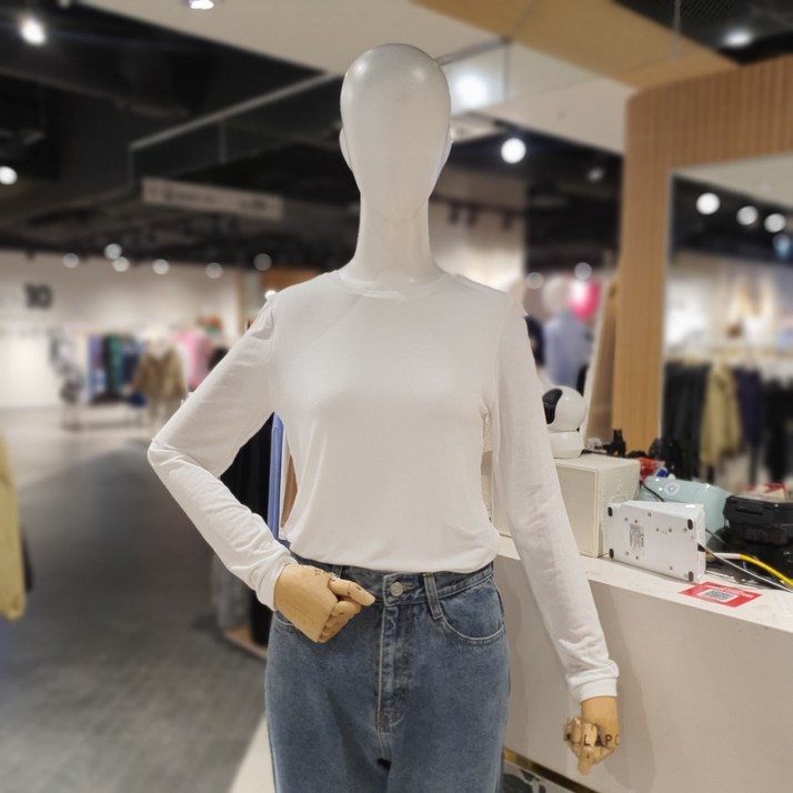 플라스틱아일랜드슬림 무지 티셔츠 CL702PQ1