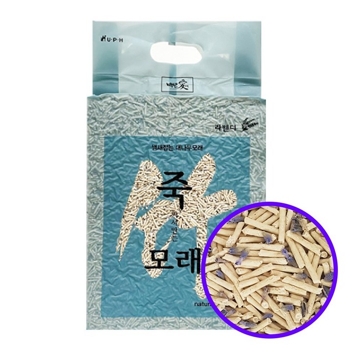 백년애 대나무 써서 만든 냄새 잡는 두부모래 라벤더 스틱형 15kg 천연 라벤더 꽃 첨가 백년애 대나무 써서 만든 냄새 잡는 두부모래 라벤더 스틱형 15kg 천연 라벤더 꽃 첨가