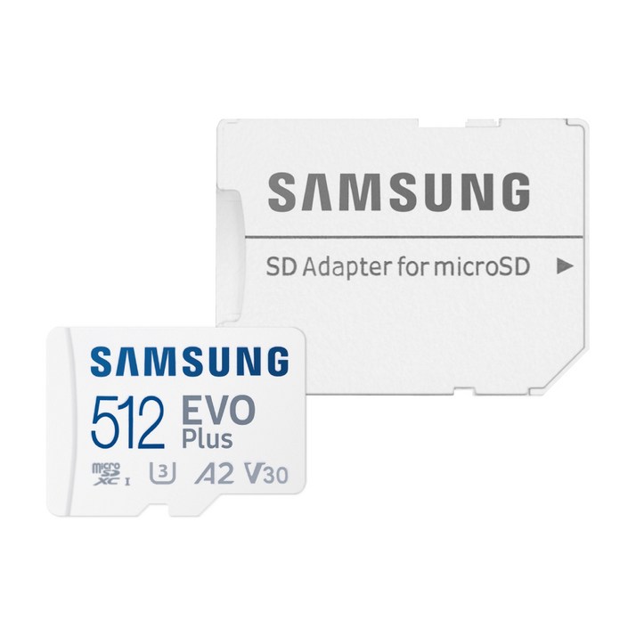 삼성전자 공식인증 정품 마이크로SD카드 EVO PLUS MBMC512SAKR 삼성전자 공식인증 정품 마이크로SD카드 EVO PLUS MBMC512SAKR