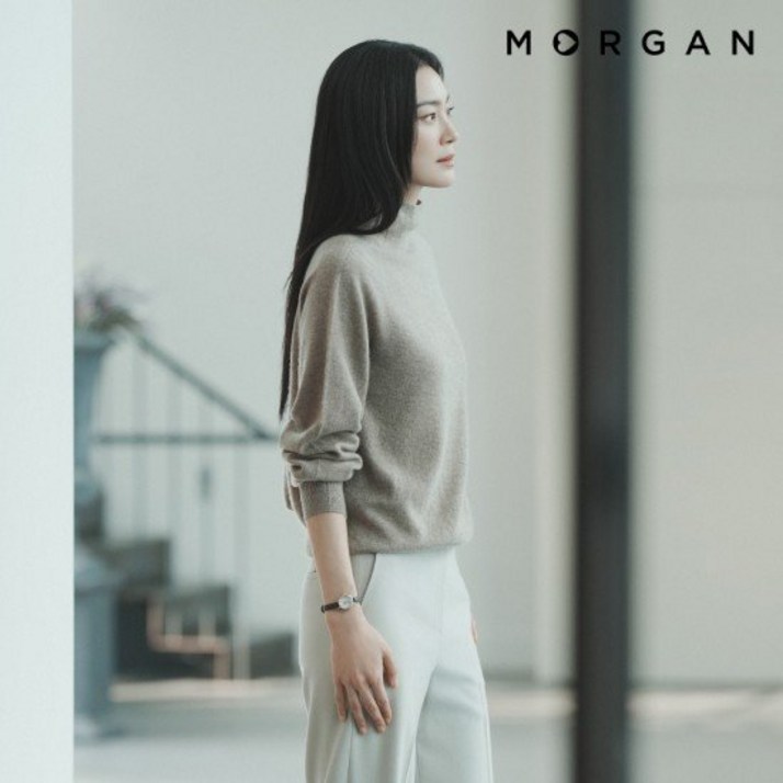 모르간 25FW 캐시미어100 니트 프리미엄