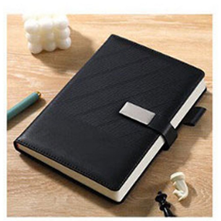 미래마켓 A5 양장 가죽 업무용 다이어리 회사 수첩 일기장 150매