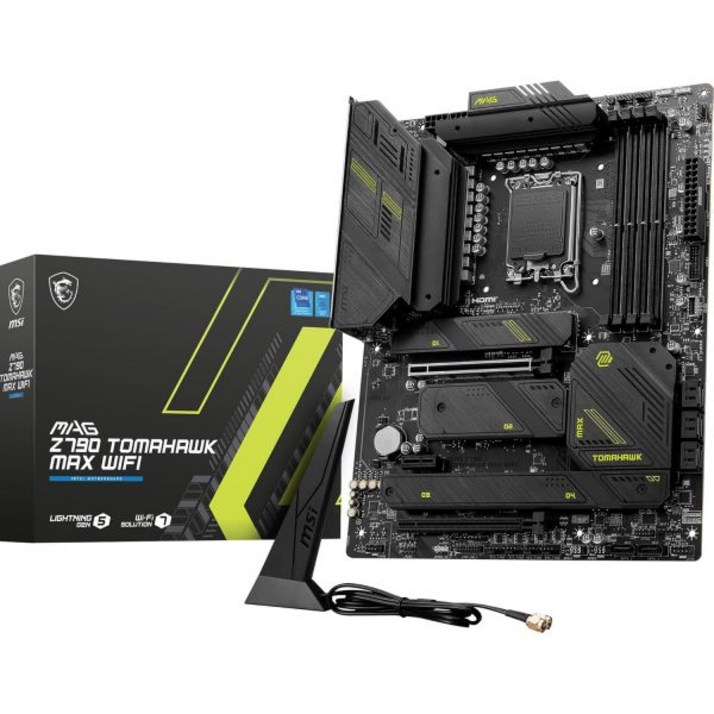 MSI MAG Z790 토마호크 MAX WiFi 게이밍 마더보드 121314세대 인텔 프로세서 LGA 1700 DDR5 PCIe 5.0 M.2 2.5Gbps LAN USB 3.