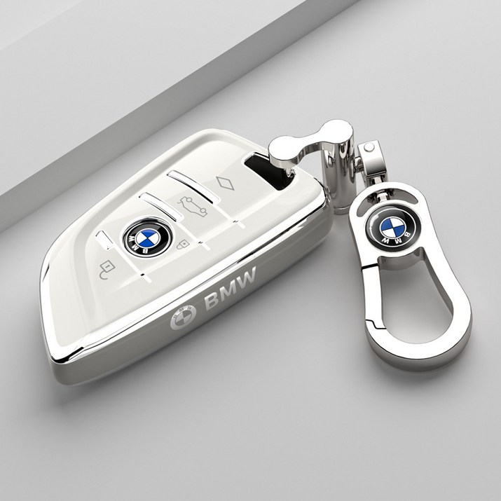 BMW 차량용 메탈엣지 스마트키 케이스 3시리즈 5시리즈 X1 X3 X5 320 520 호환 키커버 키케이스 키홀더