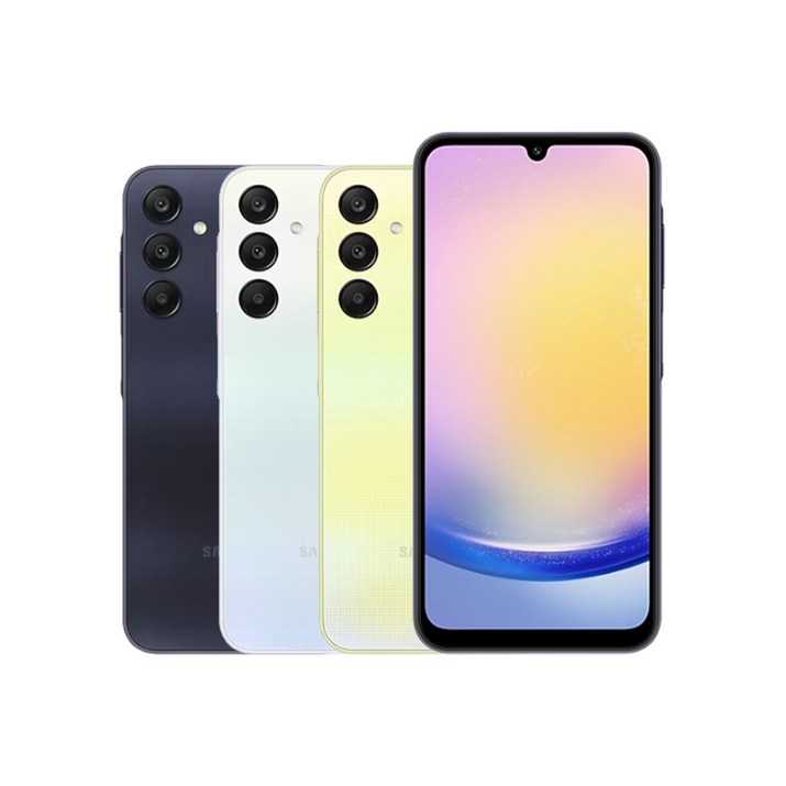 갤럭시 A25 미사용 새제품 공기계 가개통 128GB 알뜰폰 사용 가능 A256, 블랙, 128GB