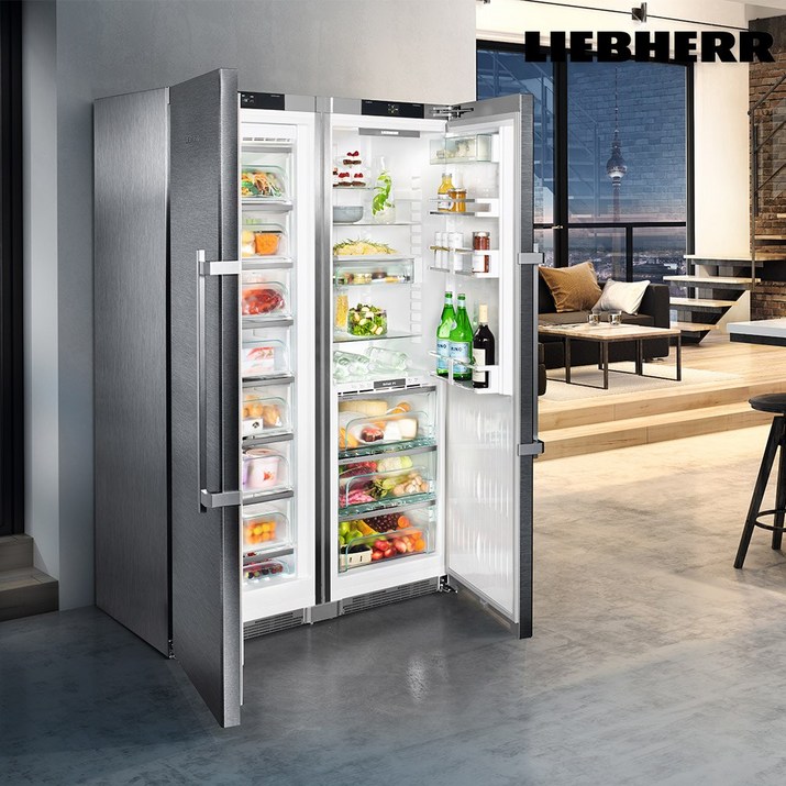 본사 직영 리페르 독일 명품가전 LIEBHERR 프리미엄 풀 스테인레스 냉장고 냉동고 SBSes8673 6185452743