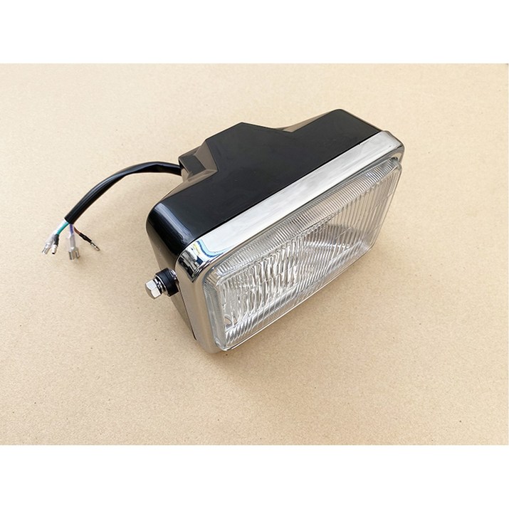 혼다 CG125 헤드라이트 전조등 200cc Honda 렌즈 짧은 부품 인치 35W 커버