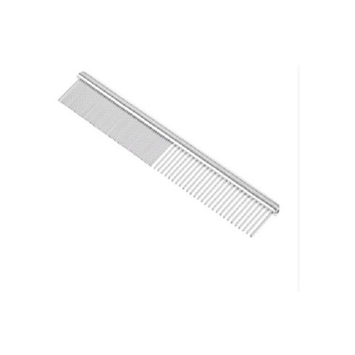 마단 콤 미니콤 130 Comb 일자빗 소형견 페이스콤 파인/코스 미니콤, 1개, Silver