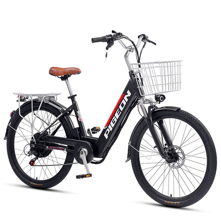 MONTHERIA 성인 전기 자전거 48V 리튬전지 이륜 출퇴근 배달 전동 바이크 B918-31