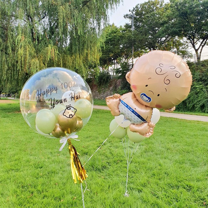 [헬륨완제품] 숫자 공룡 캐릭터 풍선 생일 결혼, 디자인풍선-16.덤프트럭