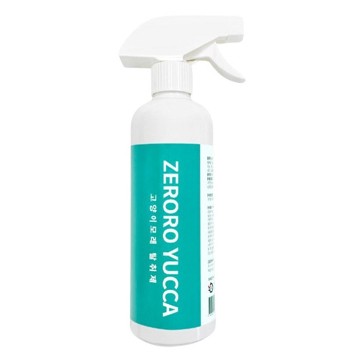 제로로 고양이 모래 액체형 유카 탈취제, 1개, 450ml