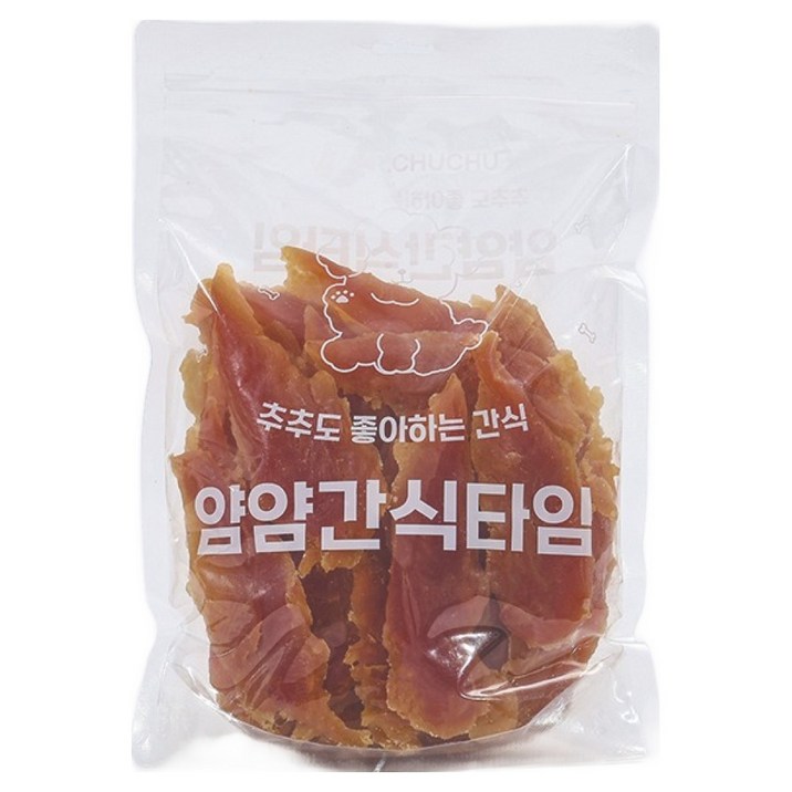 미스터추추 강아지 얌얌간식타임 육포, 1kg, 1개, 닭가슴살