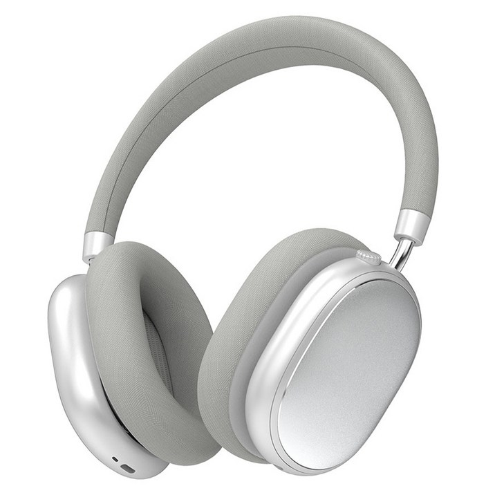 SKY 핏 액티브 노이즈캔슬링 무선 블루투스 헤드폰, SKY-ANC-H1, 실버, 액티브노이즈캔슬링(ANC), 100시간, 실버, SKY-ANC-H1
