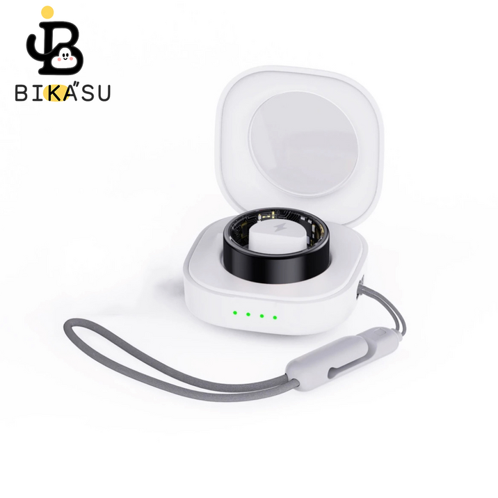 BIKASU 스마트 반지 초경량 방수 스마트링 남녀 공용 블루투스 수면 패턴 모니터링 건강분석 단련하다 반지