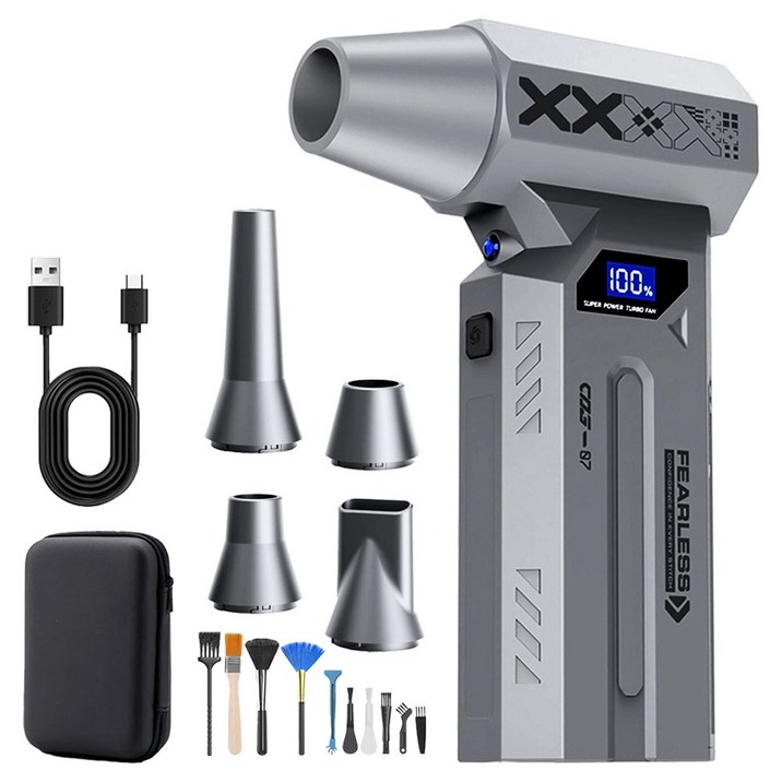 VANKIN 초강력 무선 에어건 200000 RPM  빠르게 먼지를 제거하는 휴대용 블로워