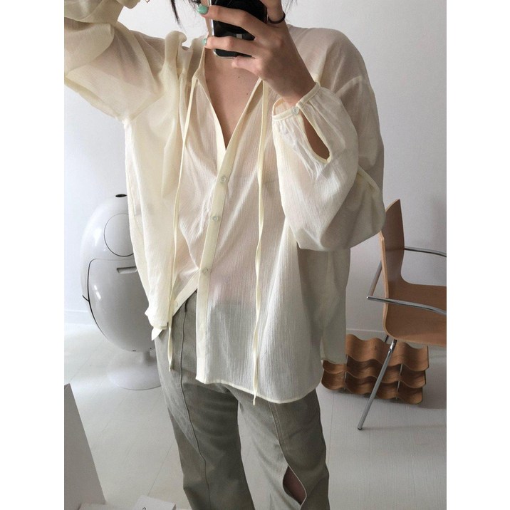 런던플랏 히피 블라우스 3color 25SS