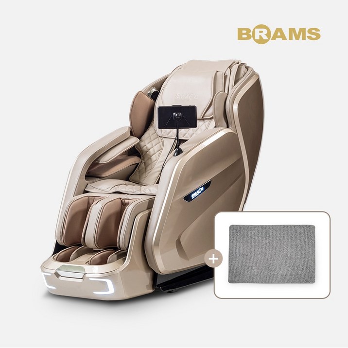 한정수량 브람스 신제품 프리미엄 4D 안마의자 골든이글 시크 BRAMS-K8F500GA+전용러그