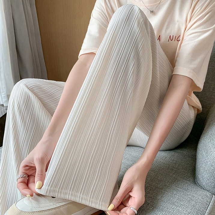 메이스 여성 여름 플리츠 팬츠 메이스 여성 여름 플리츠 팬츠