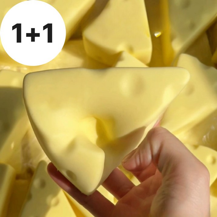 [버터향]치즈스퀴시 스퀴지 치즈말랑이 촉감놀이 스트레스해소